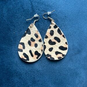Altar’d State Leopard Earrings / Dangle / NEW